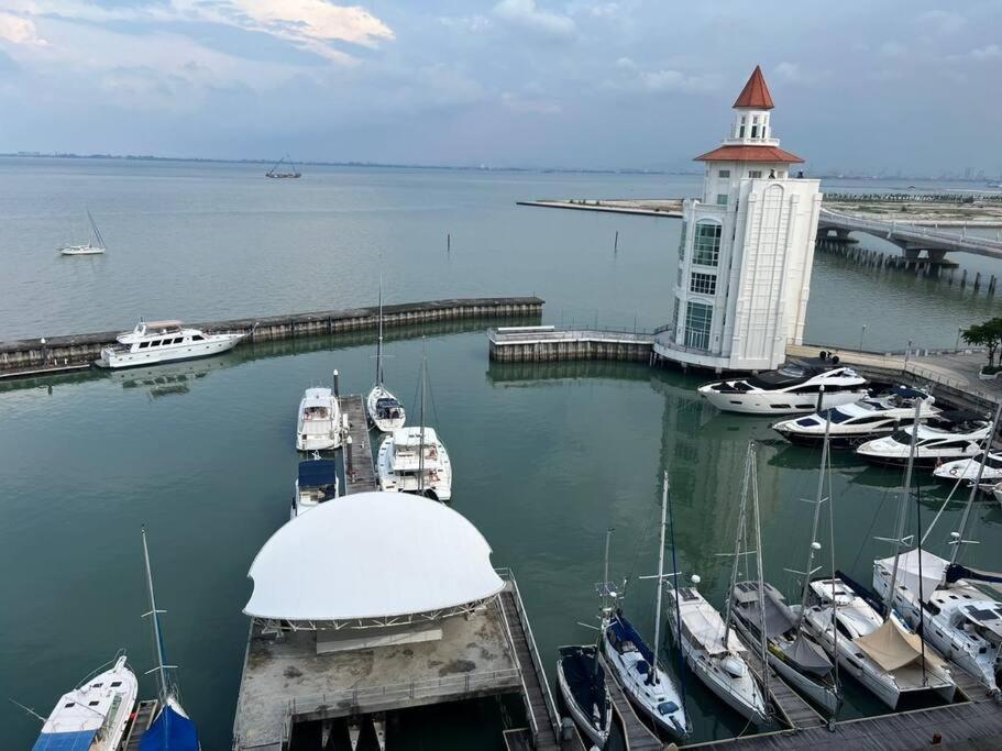 Perfect Marina Stay@Strait Quay /W Bathtub&Carpark Bagan Jermal Dış mekan fotoğraf